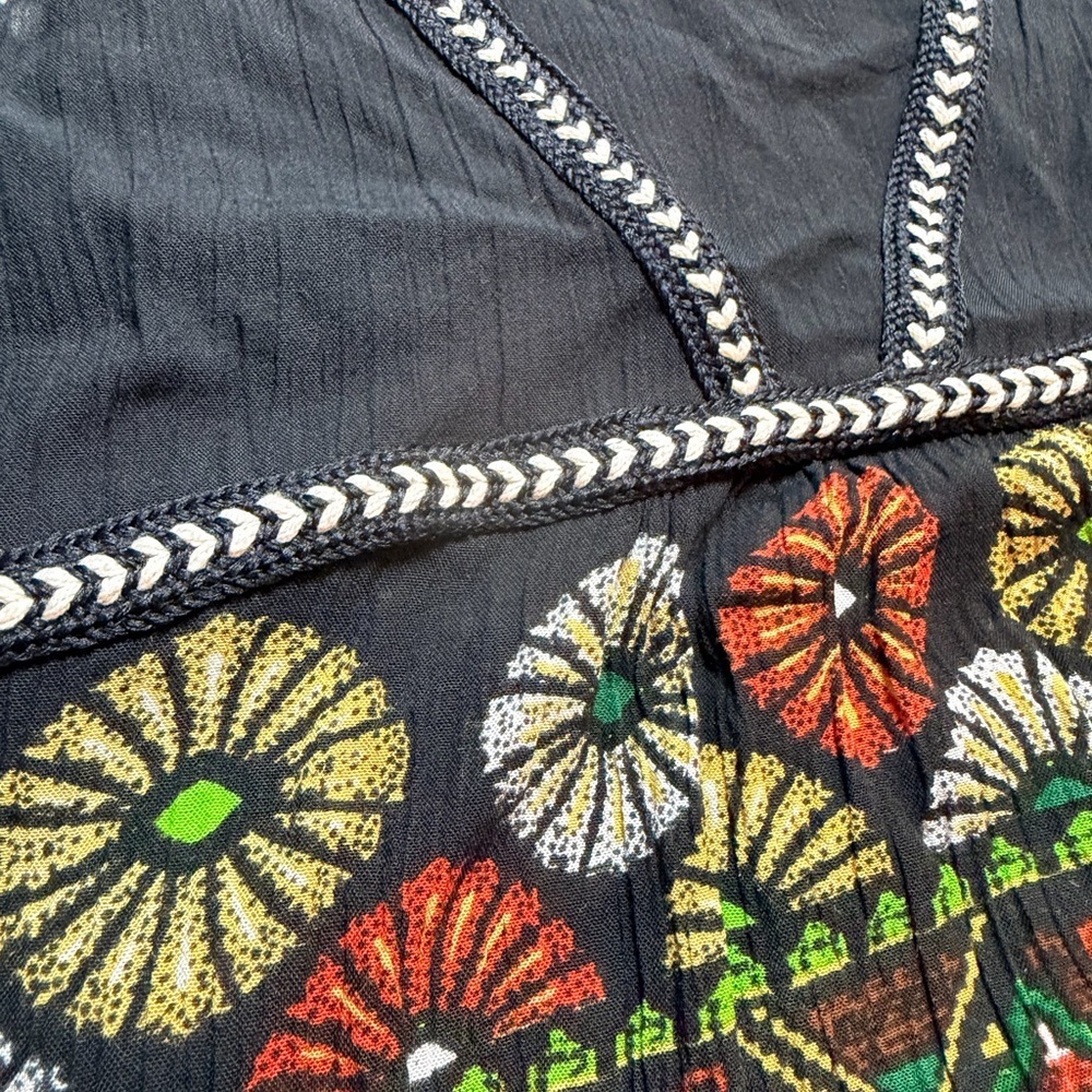 Band of Gypsies Embroidered Boho Camisole Tank – Women’s Small - Picture 13 of 15